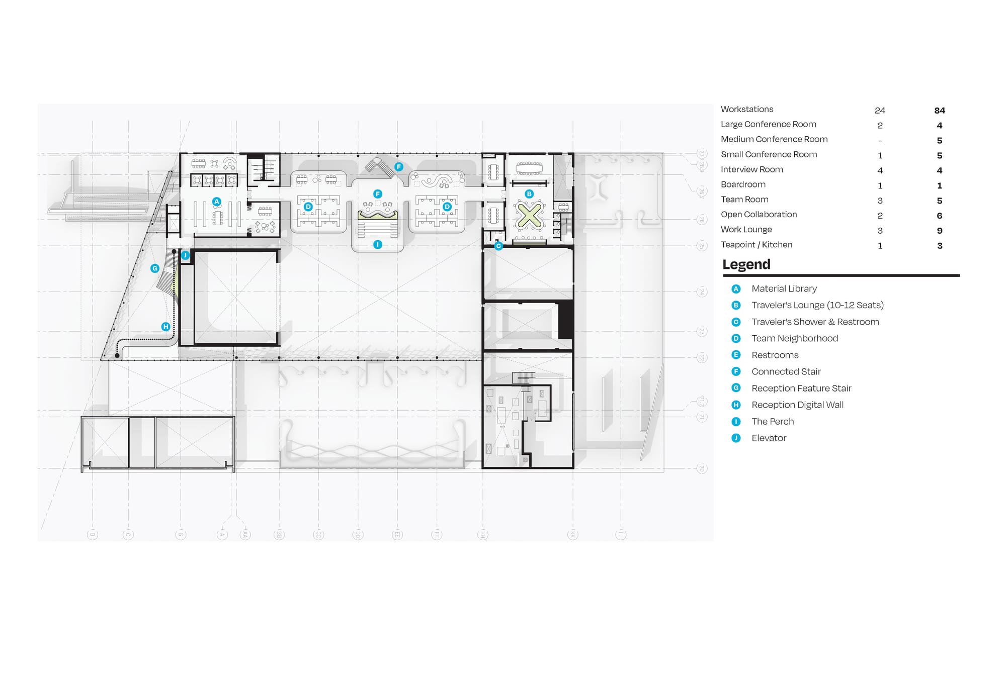 Plan · Second floor