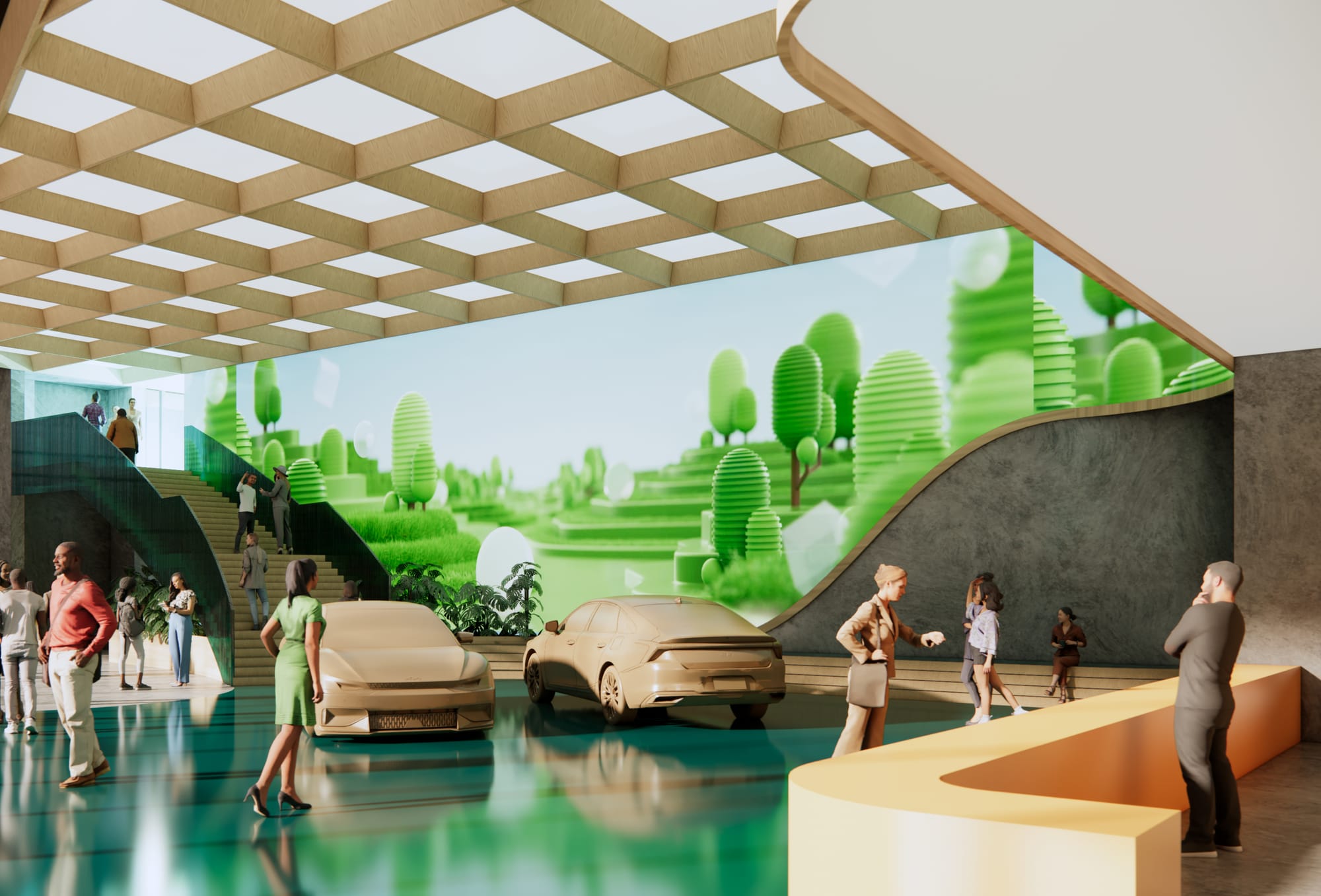 Experiential view · Reception
