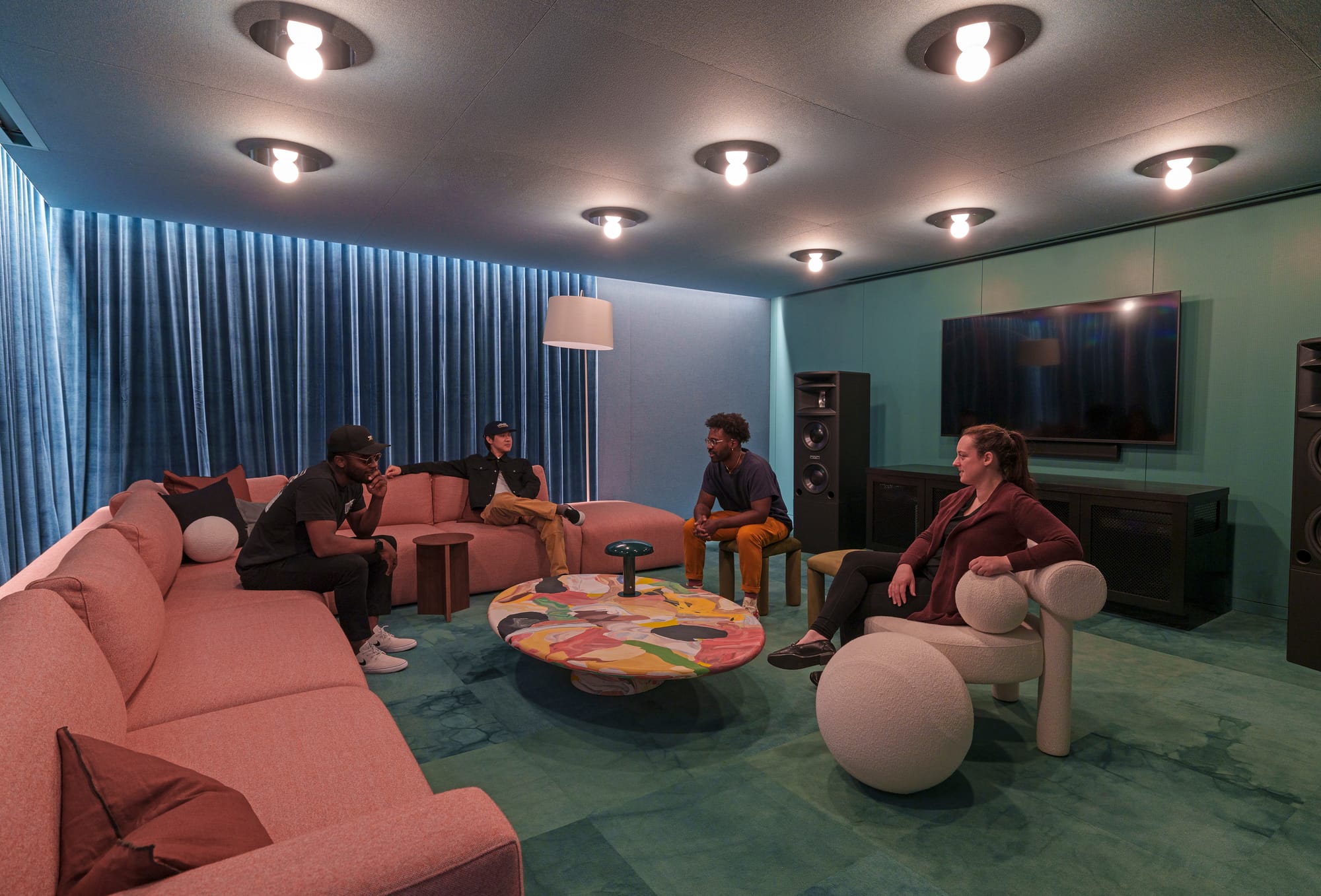 Screening &amp; listening room