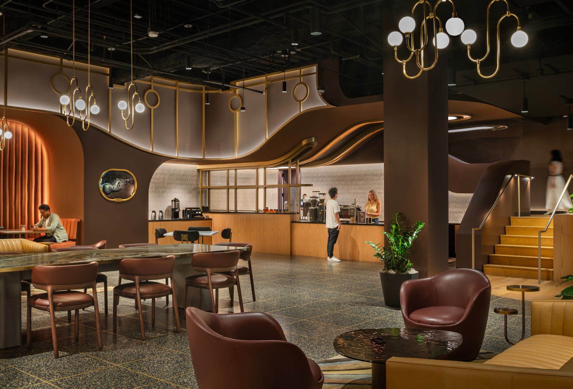 Social lounge &amp; coffee bar
