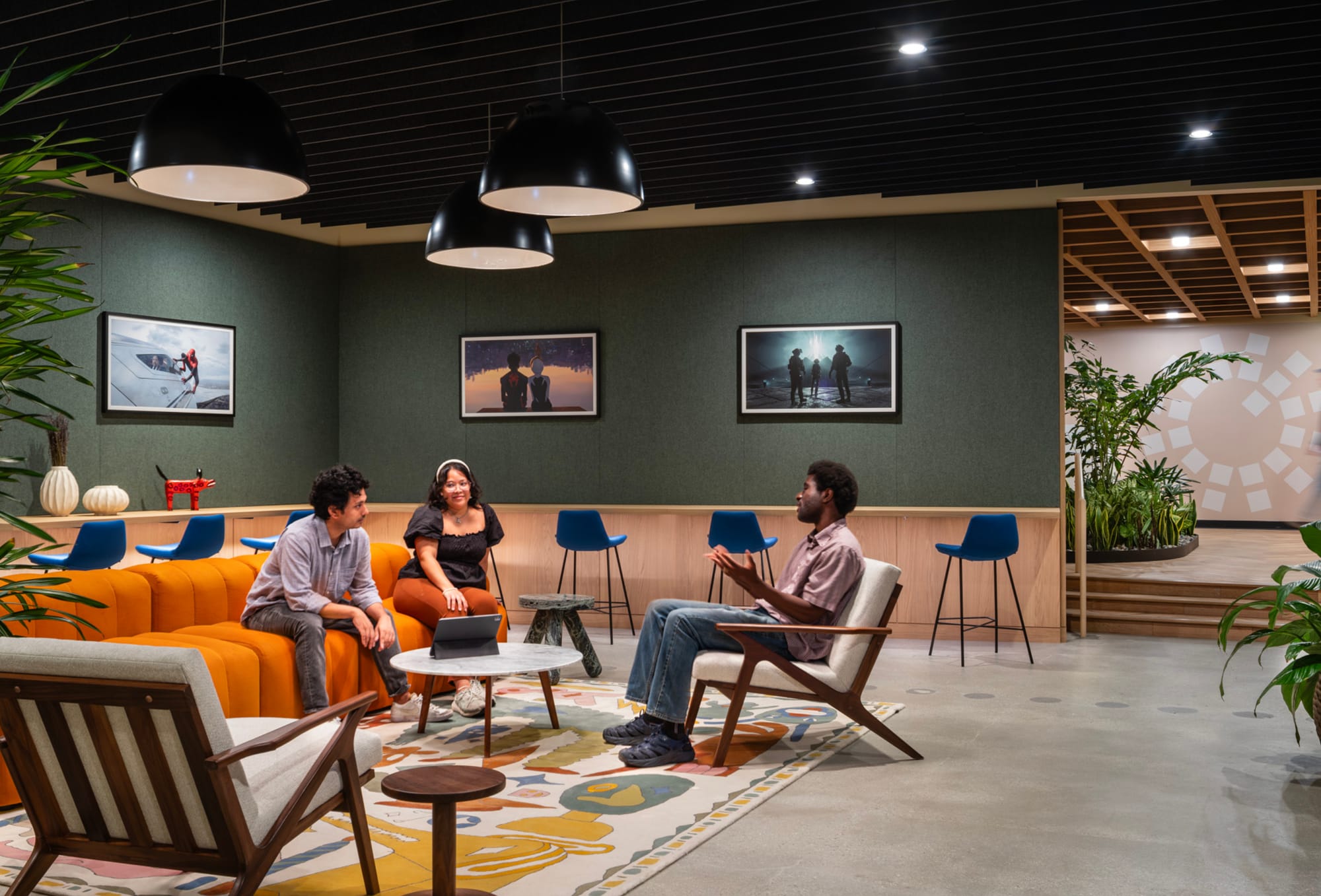 Imageworks gathering lounge