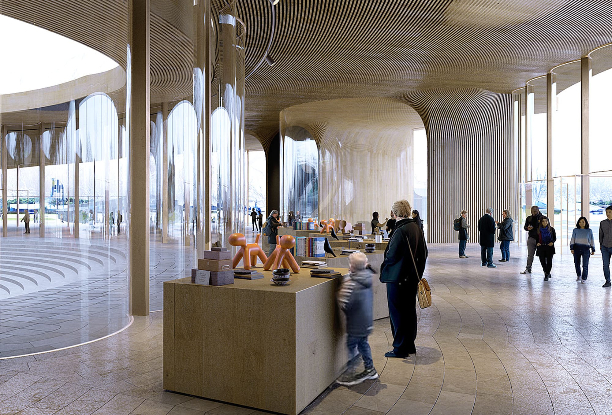 Museum shop · interior